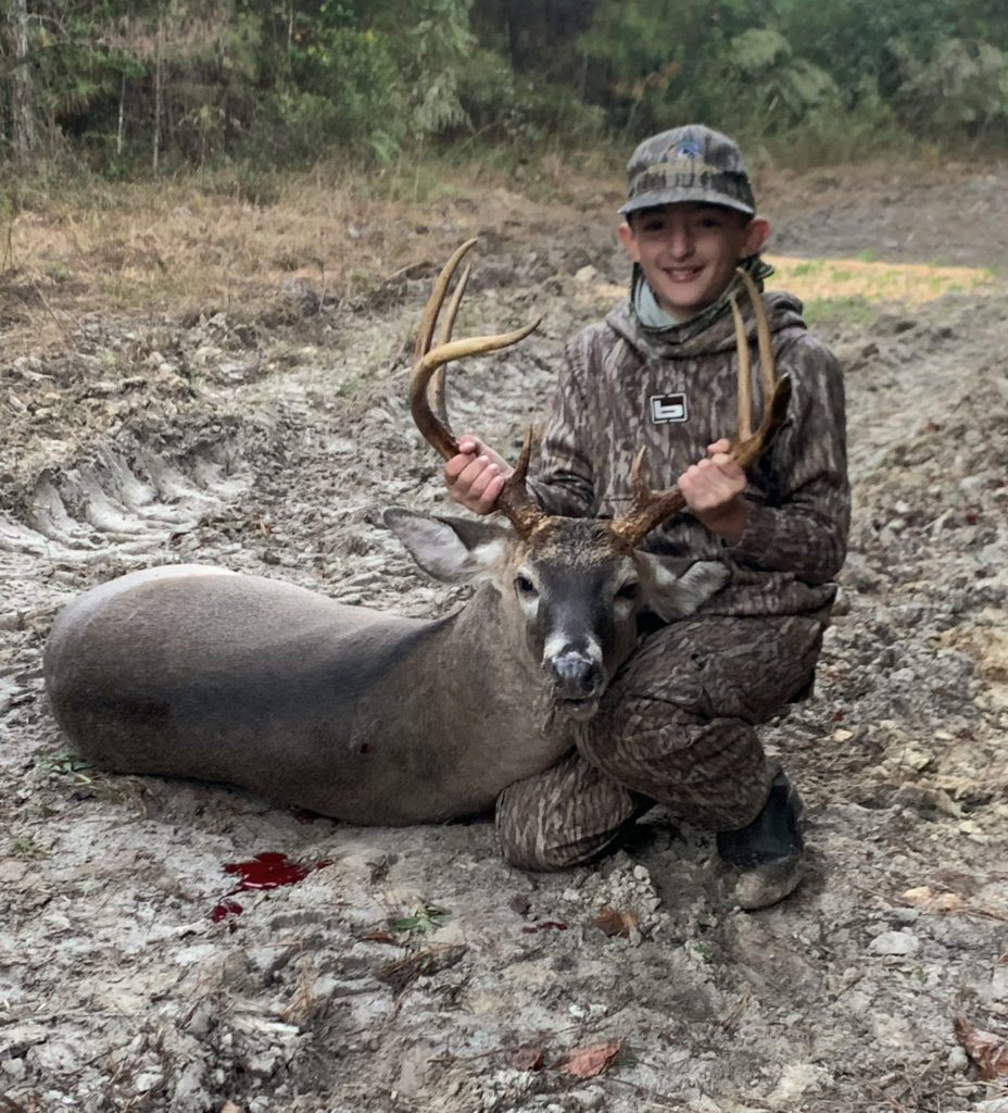 11-year-old takes his first 8-point