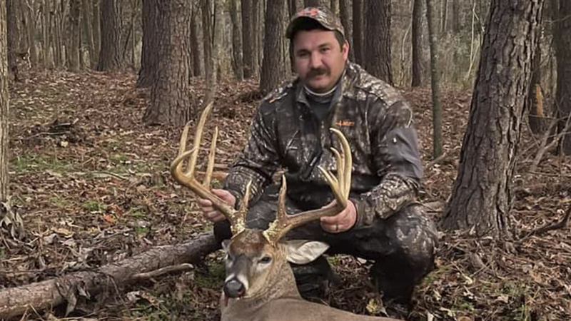 Alan Mashburn killed a trophy Lee County, NC buck on Nov. 28, 2022. It's a buck he'd watched for several years.