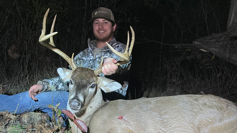 Chase Wallace's first archery buck