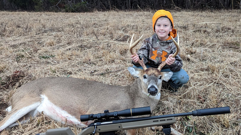 My son, James Craine killed him at 5:15 on 1/2 the last evening hunt of the year, just 2 days after his 9th birthday.