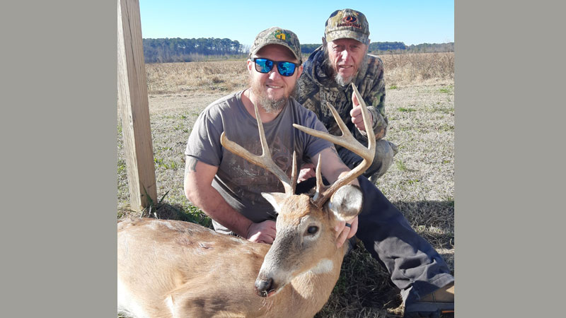 Brandon and Thomas Branch's Nash County buck
