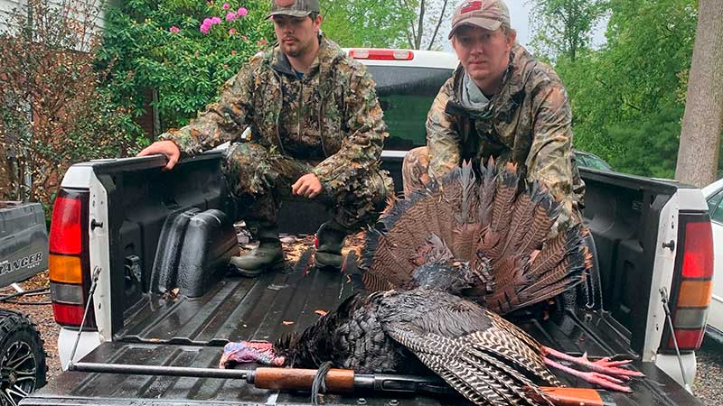 Jakob Miller, born and raised in Buncombe County, NC, killed this 30-pound gobbler on April 30, 2023.
