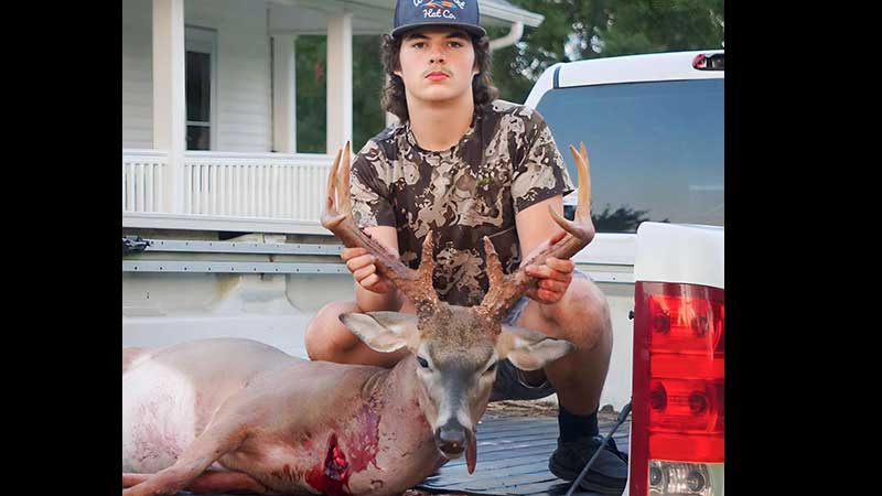 14-year-old Eli Shedd's 12-point, 180-pound buck, killed in Cherokee County, SC.