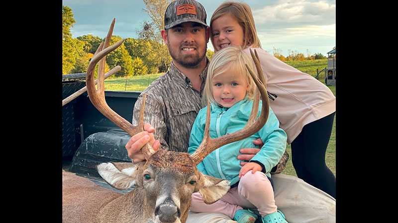 Ty Williamson of Laurens, SC killed this 8-point, 190-pound Laurens County buck on Oct. 16, 2023 at 5:15 p.m. while hunting on private land.