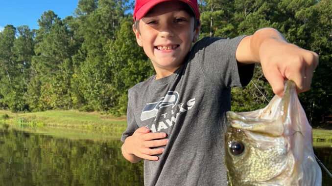 first largemouth bass