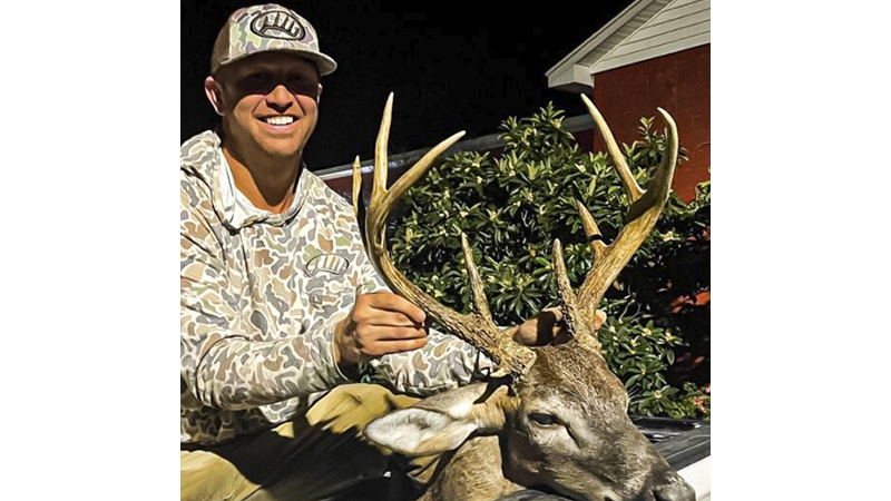 Jay Garner harvested this 185-pound, 9-point buck on Nov. 7, 2023 in Marion County, SC.