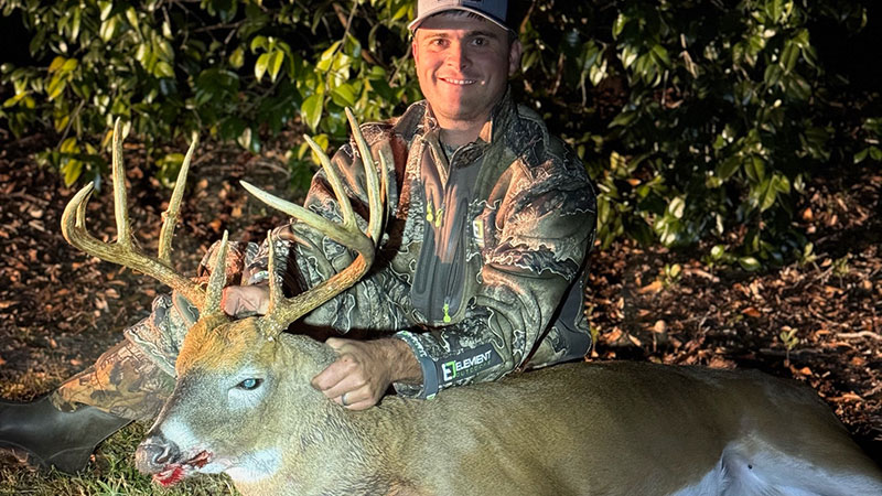 Keagan Warren killed this buck in Duplin County on Nov. 3, 2023.
