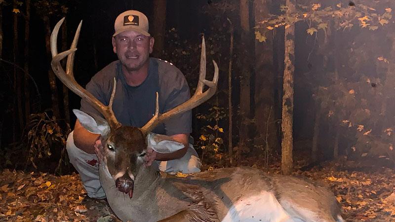 Lawrence Cox of Blythewood, SC killed a trophy buck on a day that he almost didn't go hunting.