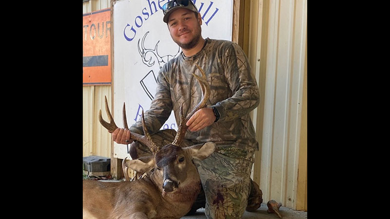 Brandon Smith harvested this Great 8 “named Skywalker by his Dad” - saw him the first time in 2022 - on Saturday, 11.4.23, on Gameland/GZ2 in South Carolina!