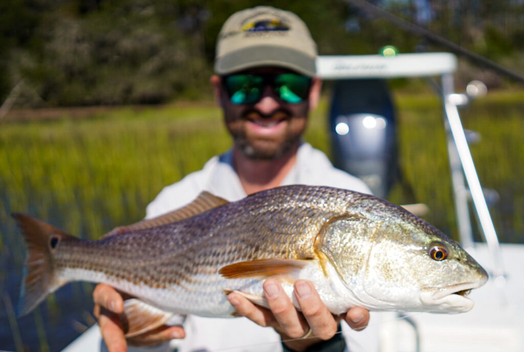 Fly Fishing A Flood Tide For Redfish