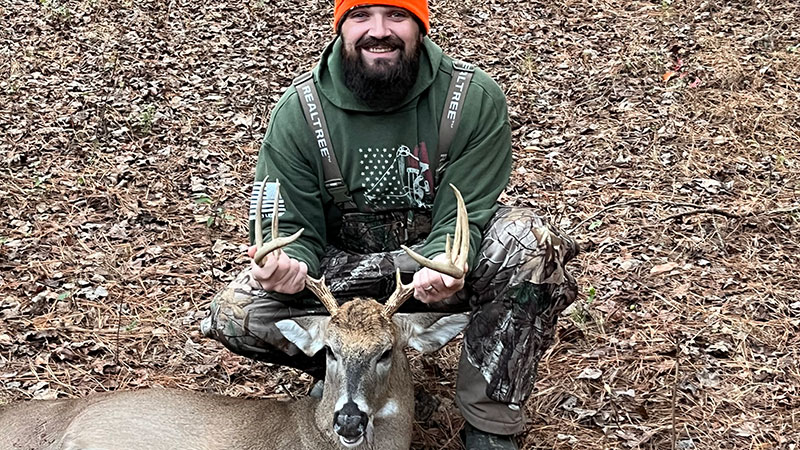 First deer in 4 years. 9 point killed on 11/25/23 in Harnett County, N.C by Alex Lee