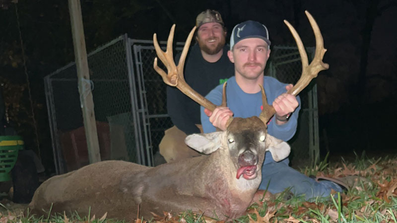 Chase Murphy killed this 11 pointer in Alamance County, NC on Dec. 5, 2023. 