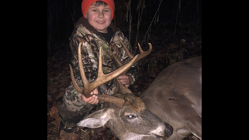 Boone Miller kills Wilkes County buck