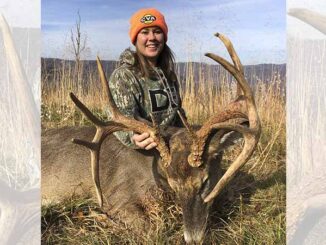 massive 10-point buck