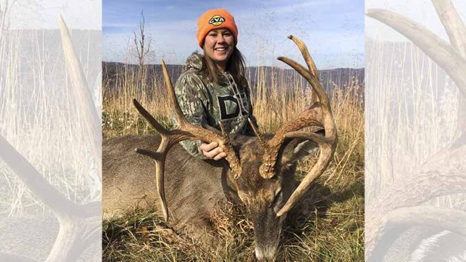 massive 10-point buck