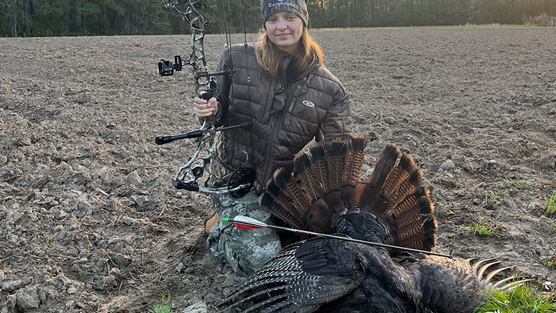 Sailor Rearden harvested this turkey on March 24, 2023.