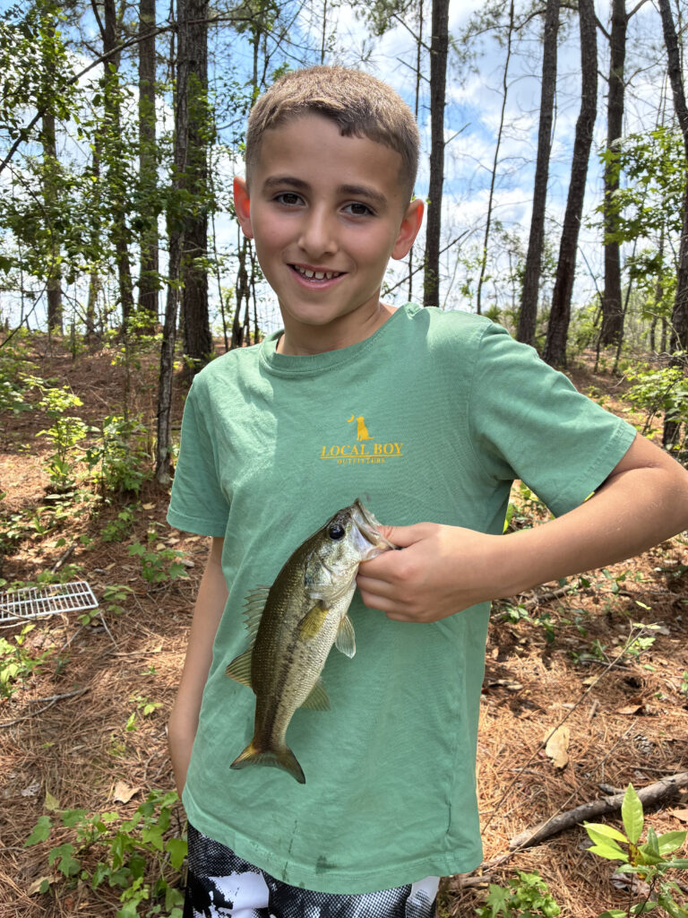 Bass fishing