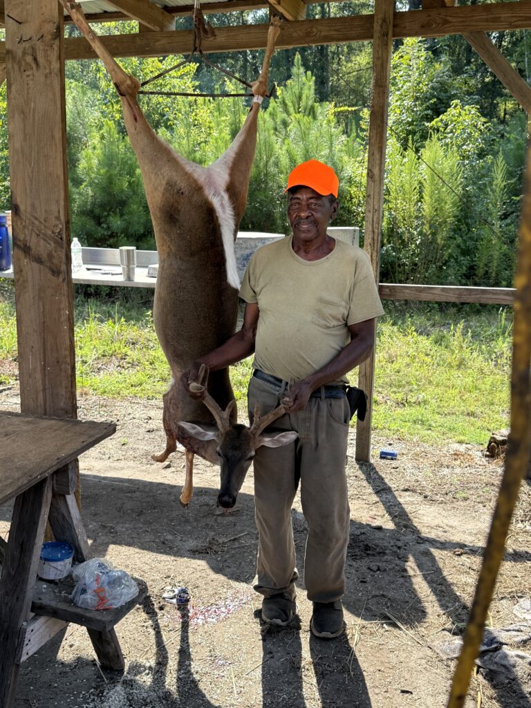 Ralph Smith of Islandton, SC killed a 9-point buck in Colleton County on Aug. 15, 2026, opening day in Game Zone 3.
