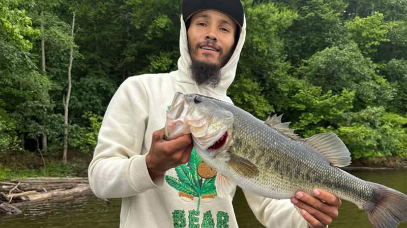 John Simmons’s big bass