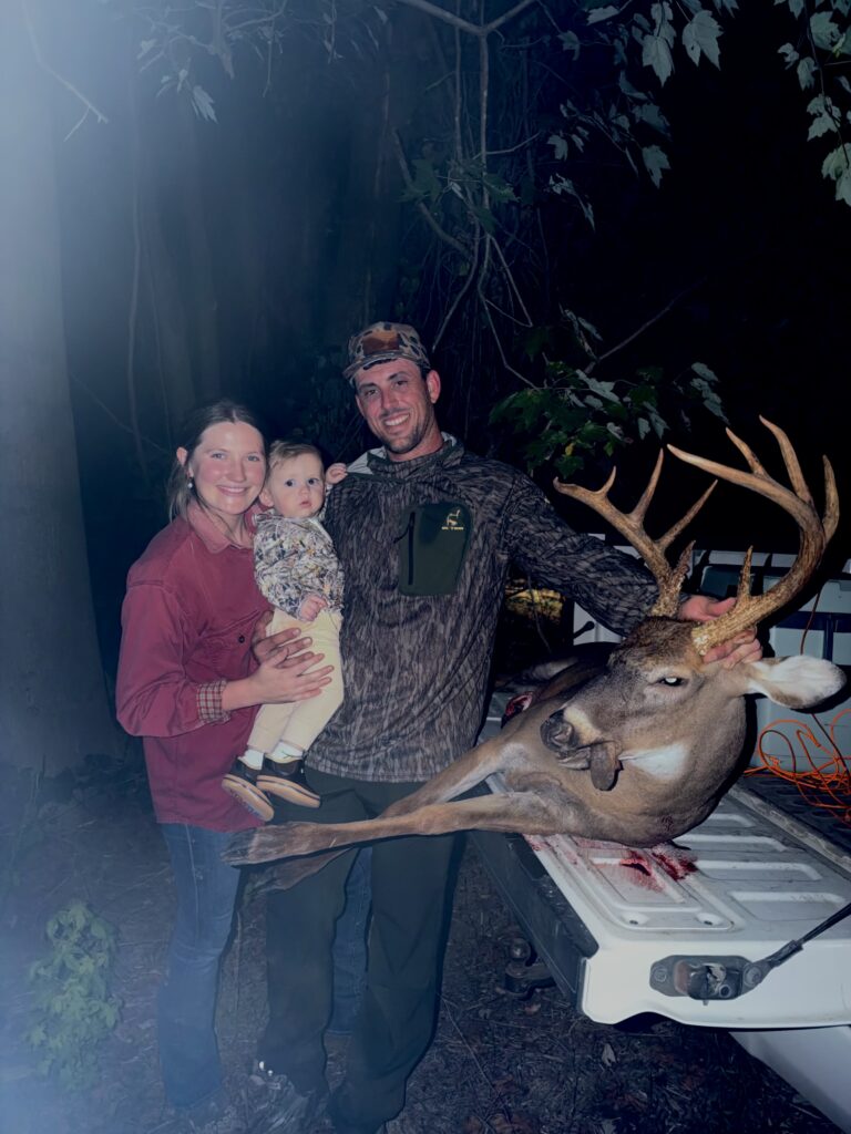 Justin Causey of Mount Olive, NC killed a 10-point buck in Duplin County, NC on Sept. 30, 2026.