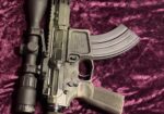 Wilson Combat 15 6.5 GRENDEL with WC 16″ STAINLESS STEEL BBL CAMO W/ SIG BUCKMASTER 3-12X44 SCOPE